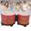 Set de bongos 5 pouces et 6 pouces - texture orange 4