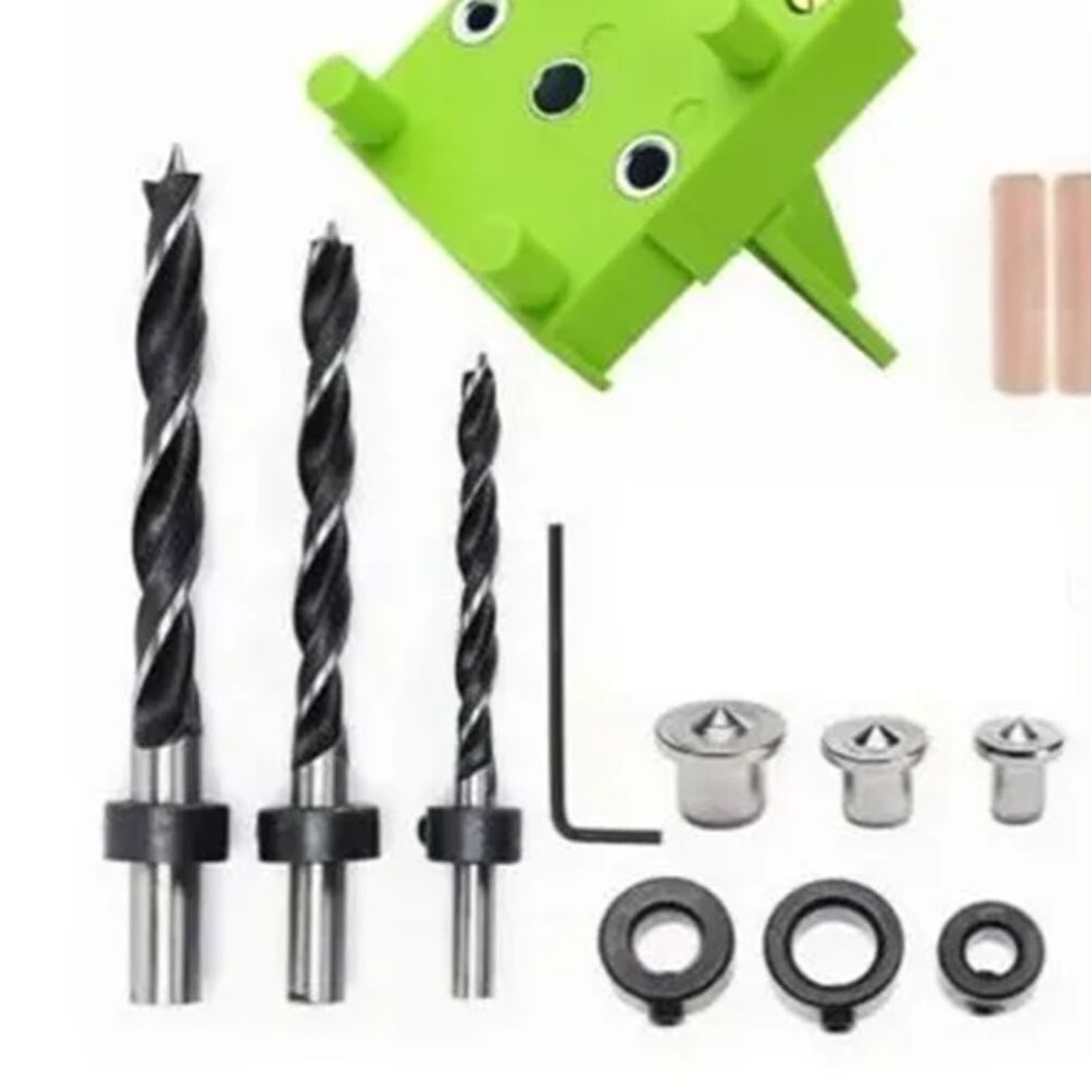 41Pcs Dowel Jig Set For Woodworking, 6Mm-10Mm, Abs, 200X72x86mm 4611389650807
