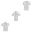 3Pièces Blouse De Chef Respirante Pour Restaurant Et 4