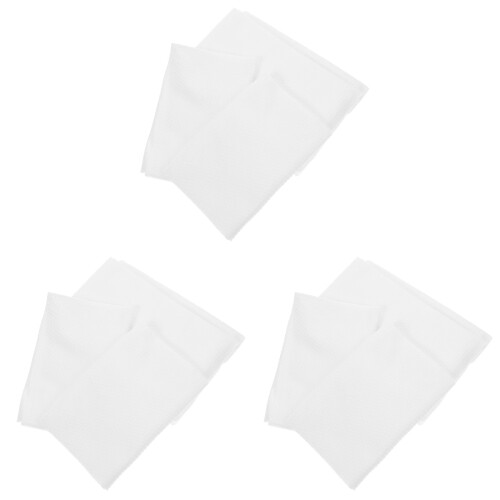 9Pièces Serviettes Jetables Blanches Multi-Usages Pour Salon Voyage 1