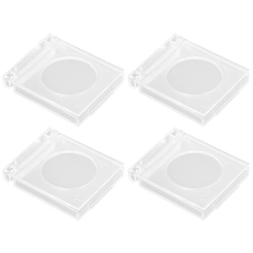 16Pièces Protecteurs Boutons Transparente Remplaçables Résistants 2