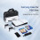 Carrying Case for PS5 Slim, Large Capacity Travel Case Storage Bag for PS5 Console,Controller,Headset,Other Accessories 3