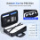 Carrying Case for PS5 Slim, Large Capacity Travel Case Storage Bag for PS5 Console,Controller,Headset,Other Accessories 4