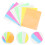 8Pièces Film Transfert PU DIY Fluorescent Pour 9
