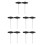 10Pièces Tire-Lacets Outil Portable Acier 5