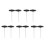 10Pièces Tire-Lacets Outil Portable Acier 10