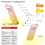 USB Book Clip Light Folding Reading Light Student Eye Protection Light Desk Lamp Card Light Night Reading Light 4