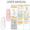 USB Book Clip Light Folding Reading Light Student Eye Protection Light Desk Lamp Card Light Night Reading Light 10
