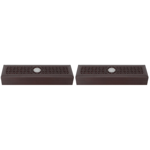 2Pièces Étui De Transport Harmonicas Noir Robuste Et 1