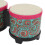Set di bonghi da 5 e 6 pollici texture blu 13