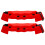 4Paires Cache Étrier Rouge En ABS Décoration Roues 2