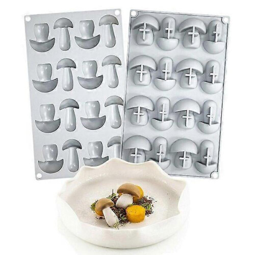 Cake Mold, High Temperature Resistant and Refrigeratable, Mushroom Shape, Oven Safe Baking Mold 2