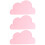3Pièces Ensembles Silicone Rose Table Nuage Enfants 8