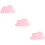 3Pièces Ensembles Silicone Rose Table Nuage Enfants 9