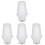 160Pièces Gland Câble Transparent Pour Suspendu DIY Sécurisé 3