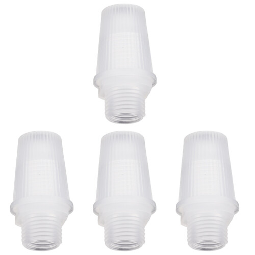 160Pièces Gland Câble Transparent Pour Suspendu DIY Sécurisé 2