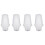 160Pièces Gland Câble Transparent Pour Suspendu DIY Sécurisé 5