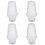 160Pièces Gland Câble Transparent Pour Suspendu DIY Sécurisé 6