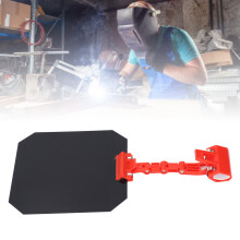 Visière noire d'absence de soudure 18 cm carré à auto-ombrage pour casque de soudure