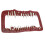 Silly Horrible Teeth Number Plate Frame 1