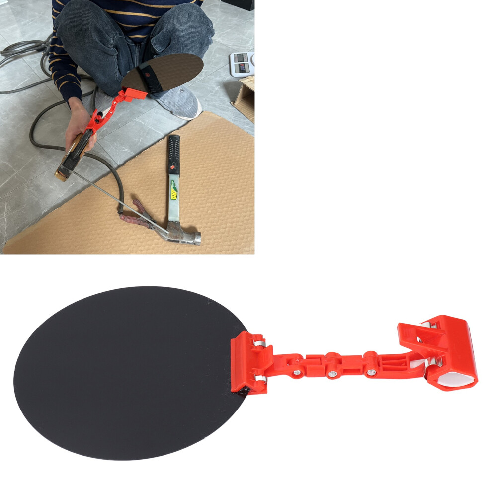 Portable Welding Blackout Panel With Gloves, 18Cm Diameter, 360 Rotation 4631385075244