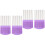 4Pièces Peignes Quilling Violet Outils Papier Rapide Facile 4