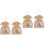 4Pièces Sachets Parfumés Suspendus Pour De Rangement 5