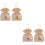 4Pièces Sachets Parfumés Suspendus Pour De Rangement 7