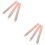 6Pièces Brosse Rose Bois Pour Femmes 8