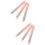 6Pièces Brosse Rose Bois Pour Femmes 9