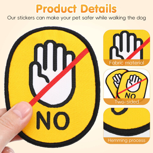 3Pièces Stickers De Pour Laisse De Chiot 2