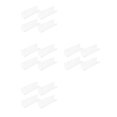 16Pièces Support Transparent En Rangement Albums 1