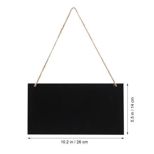 6Pièces Tableaux Suspendus En Mdf Pour Messages Et Affichage 2