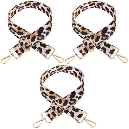 3Pièces Courroies Sac Nylon Large Rose Pour DIY Remplacement 1