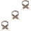 3Pièces Courroies Sac Nylon Large Rose Pour DIY Remplacement 4