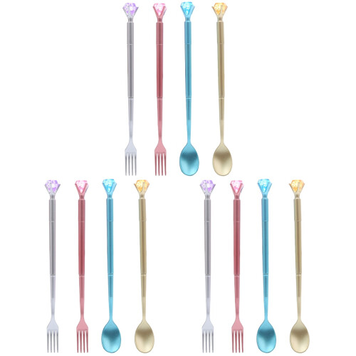 12Pièces Stylos Gel Créatifs Pour Couleurs Mélangées 2