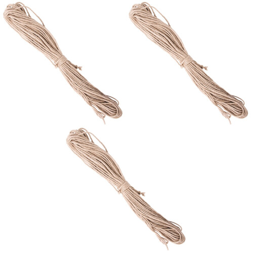 3Pièces À Chat Tressée Sisal Kaki Usage DIY 2