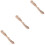 3Pièces À Chat Tressée Sisal Kaki Usage DIY 5