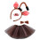 2Ensembles Costume Enfant Nez Et Bandeau 2