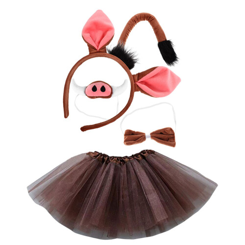 2Ensembles Costume Enfant Nez Et Bandeau 1