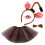 2Ensembles Costume Enfant Nez Et Bandeau 3