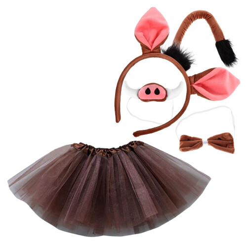 2Ensembles Costume Enfant Nez Et Bandeau 2