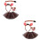 2Ensembles Costume Enfant Nez Et Bandeau 8