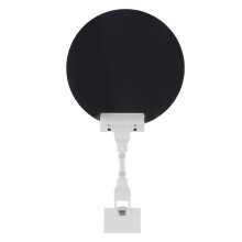 Pannello oscurante per saldatura, autoadattivo, con sensore di oscuramento, diametro di 18 cm, piastra per blocco luce