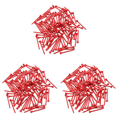 300Pièces Tees En Bois Robustes Pour Golf Distance 1