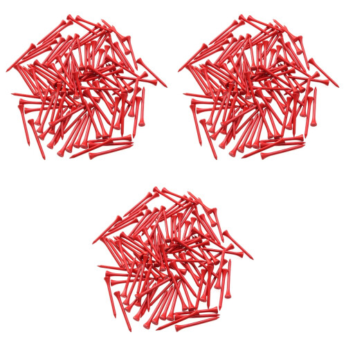 300Pièces Tees En Bois Robustes Pour Golf Distance 2