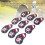 Premium 9Pcs Waterproof Golf Club Headcovers Set 1