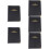 5Pièces Porte-Menu Noir À Glissière Pour Restaurant Bar Durable 10