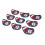 Premium 9Pcs Waterproof Golf Club Headcovers Set 11