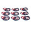 Premium 9Pcs Waterproof Golf Club Headcovers Set 16